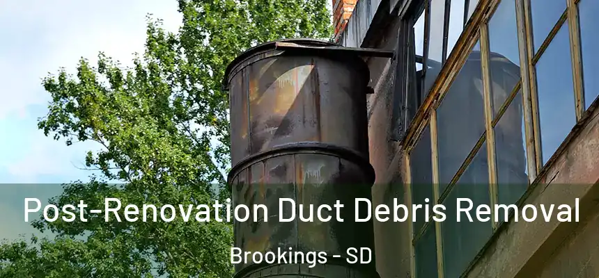 Post-Renovation Duct Debris Removal Brookings - SD