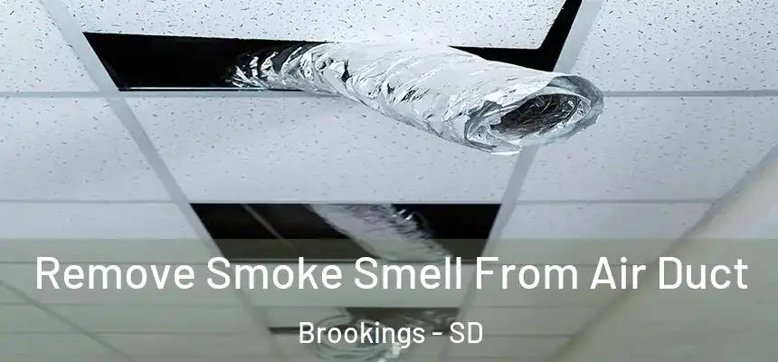 Remove Smoke Smell From Air Duct Brookings - SD